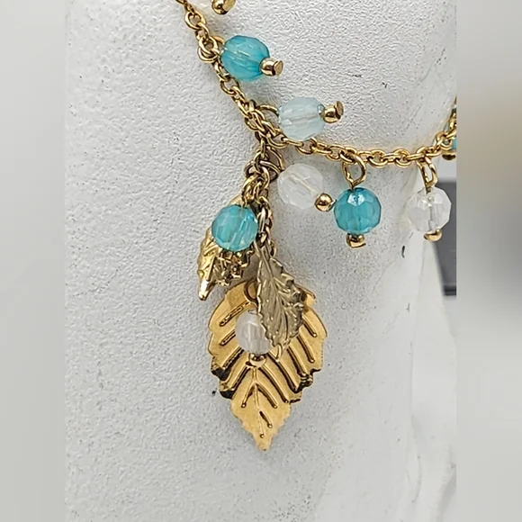 VTG AVON Mix Variety Collection Gold Tone Lot Necklace Bracelet Ring SIGNED Gems - Picture 6 of 16